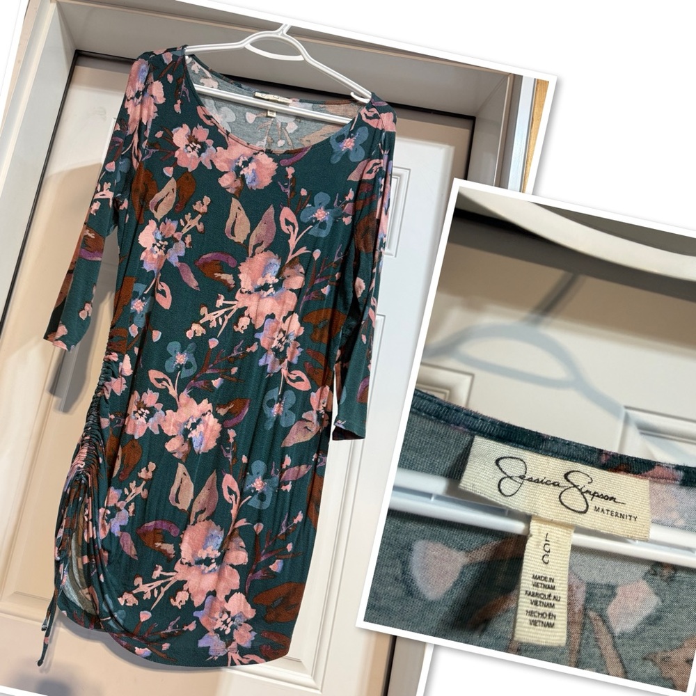 Jessica Simpson maternity top sz L